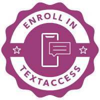 Enroll in Text Access